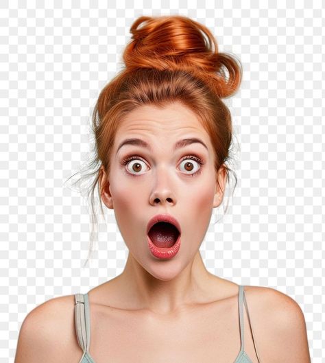 Shocked Woman Face, Surprise Facial Expression, Surprise Face Expression, Expression Portrait, Facial Reference, Shocked Expression, Surprised Expression, Surprised Face, Surprise Face