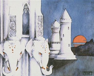 Ivory Tower - MTG Wiki Big Gigantic, Anglo Saxon History, Ivory Tower, The Neverending Story, Anglo Saxon, Astrology, Fairy Tales, Tower, History