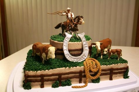 Cowboy Birthday Cake Boys, Western Birthday Cakes, Cowboy Birthday Cakes, Cowboy Cake, Horse Birthday Cake, Cowboy Cakes, Cowboy Theme Party, Cowboy Birthday Party, Horse Cake