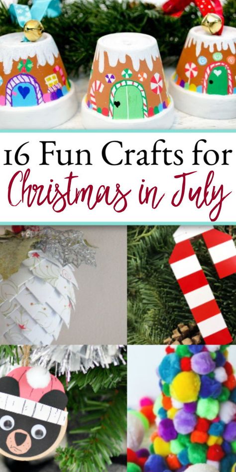 Want to celebrate Christmas in July? These are some fun and simple crafts that are perfect for a summer celebration. Christmas In July Art For Toddlers, Christmas In July Summer Camp Ideas, Christmas In July Kids Crafts, Christmas In July Ideas For Kids, Christmas In July Snacks, Christmas In July Australia, Christmas In July Party Ideas For Kids, Christmas In July Activities For Kids, Christmas In July Crafts For Kids