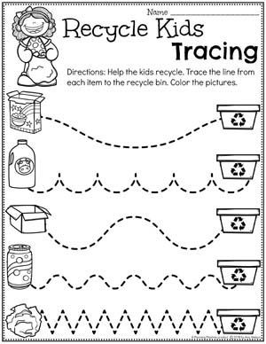 Earth Day Preschool Activities, Recycle Preschool, Earth Day Theme, Ochrana Prírody, Earth Day Worksheets, Earth Activities, Recycling For Kids, Recycling Activities, Earth Week