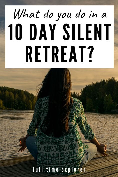 Silent Retreat, Things To Do In Thailand, Adventure Tourism, Meditation Retreat, Learn To Meditate, Day Schedule, Wellness Travel, Manifest Abundance, Spiritual Meditation