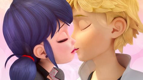 AjayMLB on Instagram: ““French Kiss” . Really, this edit that I've made is based on Lukanette "Kiss" Scene which was appeared in Season 4 Trailer 3 few weeks ago.…” Adrien X Marinette, Adrian And Marinette, Marinette Et Adrien, Ladybug And Cat Noir, Miraculous Wallpaper, Cutest Couple Ever, Miraculous Ladybug Wallpaper, Adrien Y Marinette, Marinette And Adrien