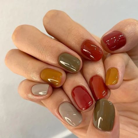 55 Cute Fall Nails Designs and Ideas Trending in Autumn 2023 Manikur Kuku, Cute Nails For Fall, Smink Inspiration, Minimal Nails, Nagel Inspo, Cat Kuku, Fall Nail, Funky Nails, Dream Nails