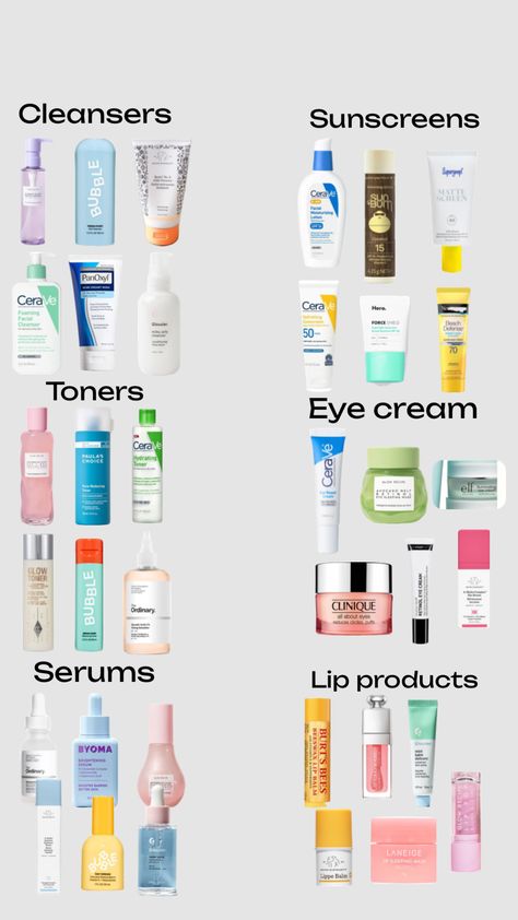 Skincare <3 Best Affordable Skin Care, Regular Skin Care Routine, Minimalist Skincare, Heat Protectant Hair, Affordable Skincare, Face Care Routine, Basic Skin Care Routine, Best Skin Care Routine, Perfect Skin Care Routine