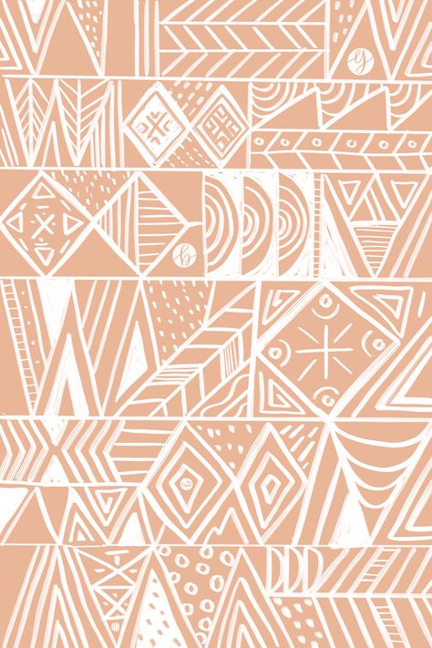 Click through so you can download your wall paper instantly to keep as your phone or desktop backdrop! This cute geometric boho tribal pattern is handmade and drawn by yours truly. Enjoy this bohemian design for free! Bohemian Print Patterns, Bohemian Design Graphic, Boho Prints Pattern, Bohemian Pattern Art, Bohemian Design Pattern, Bohemian Texture, Bohemian Background, Boho Pattern Design, Branded Tissue Paper