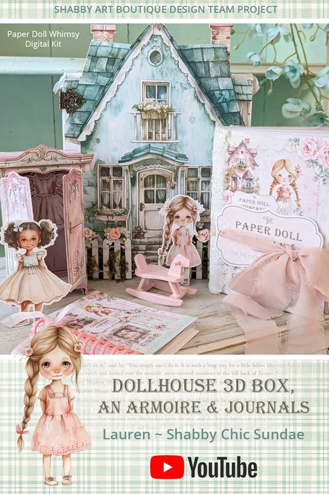 Design Team Easter Treats - Shabby Art Boutique Shabby Art Boutique, Art Boutique, Mini Journal, Boutique Homes, Vintage Cottage, Doll Maker, Easter Treats, Australian Artists, Altered Books