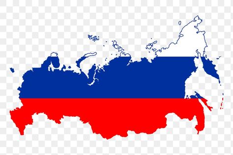 Geography Illustration, Russia Map, Map Sticker, Russia Flag, Russian Flag, Flag Png, Public Domain Images, Free Png, Free Image