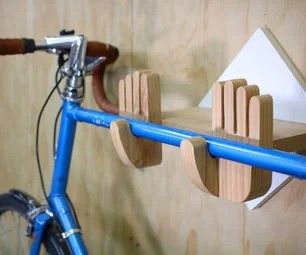 Bike Wall Mount, Bike Hanger, Build A Bike, Bike Wall, Support Velo, Keyhole Hanger, Bike Stand, Bike Storage, Bike Rack