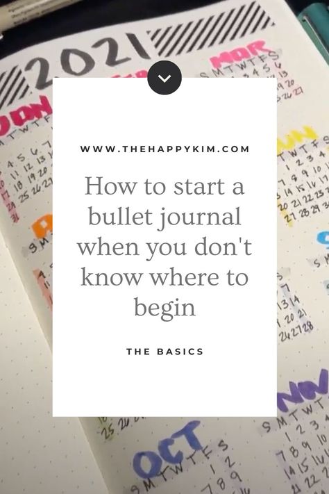 Bullet Journaling may be brand new to you so here are beginner ideas for layouts, simple supplies, and inspiration from the original bullet journaler, Ryder Carroll. From daily, weekly, monthly spreads, ot creative pages for habit trackers and notebooks to use; find out how to start a bullet journal and must have supplies. #bulletjournal #bujo #bulletjournaling #bujobeginner Bujo Journal Ideas Pages, How To Start A Bullet Journal Inspiration, Dotted Journal Ideas Monthly, How To Make A Bullet Journal, Bullet Journal Starter Pages, Bujo Starter Pages, Ryder Carroll Bullet Journal, Daily Bullet Journal Layout, Simple Bullet Journal Layout