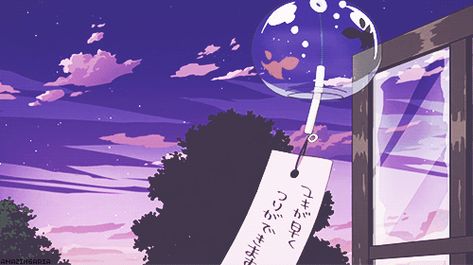 블로그 배경, Gif Background, Sky Gif, Bakugou Manga, Animated Banners, Banner Gif, Anime Gifs, Purple Sky, 90s Anime