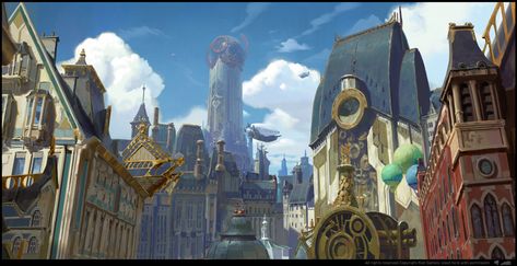 ArtStation - Arcane, Kevin Le Moigne Arcane Concept Art, League Of Legends Universe, League Of Legends Video, Ing Civil, Nosara, Matte Painting, Fantasy Art Landscapes, 판타지 아트, Environment Concept Art