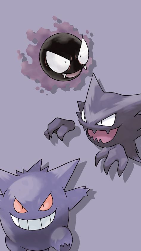 Gengar Wallpapers, Gengar Art, Skateboard Prints, Pokemon Towns, Gengar Evolution, Hunter Pokemon, Haunter Pokemon, Pikachu Wallpaper Iphone, Ghost Type Pokemon