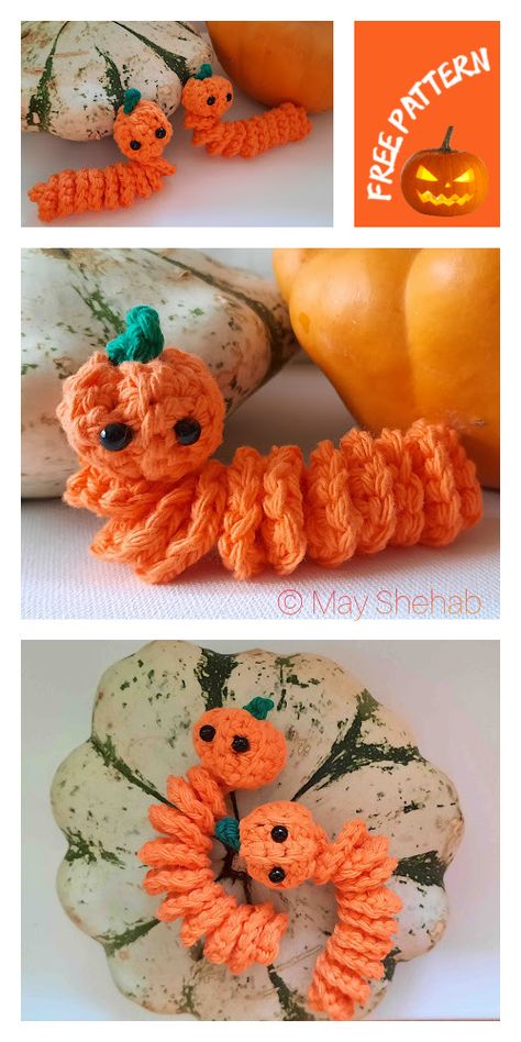 Pocket Crochet Animals, Halloween Teapot, Pocket Crochet, Worry Worm, Keychain Patterns, Fall Market, Crochet Pocket, Keychain Pattern, Fall Crochet Patterns