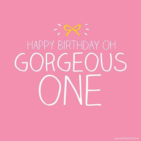 Beautiful Soul Quotes, Bday Quotes, Happy Birthday Gorgeous, Birthday Blessings, Happy Birthday Messages, Birthday Meme, Pink Birthday, Happy B Day, Happy Birthday Quotes