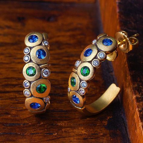 Alex Sepkus Rings, Alex Sepkus, Candy Earrings, Bling Ideas, Bead Work Jewelry, Best Jewelry Stores, New York New York, Fabulous Jewelry, Sapphire Earrings