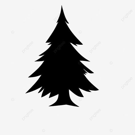 Pine Tree Cutouts, Pine Tree Vector Illustration, Pine Tree Graphic, Christmas Tree Illustration Vector, Pine Tree Cartoon, Pine Tree Outline, Pine Tree Cutout, Christmas 50s, Pine Tree Illustration