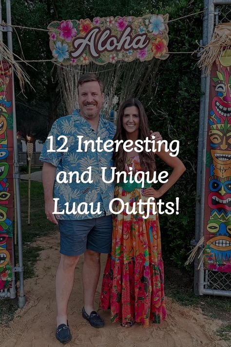 Discover simple and cute luau outfit ideas that will have you feeling both stylish and festive at your next tropical party. Embrace the aesthetic of laid-back island vibes with these trendy ensembles perfect for a fun night of dancing and celebration. How To Dress For A Luau Party, Tiki Outfit Women Party, Island Night Outfit, Diy Luau Outfit, Luau Attire Women, Tiki Party Outfit Women, What To Wear To A Luau Party, Luau Theme Party Outfit, Tiki Outfit Women