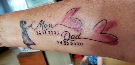 Rip Tattoos For Mom, Small Feminine Tattoos, Memorial Tattoo Quotes, Tattoos For Dad Memorial, Memorial Tattoo Designs, Sister Tattoo Designs, Unicorn Tattoo, Tiny Wrist Tattoos