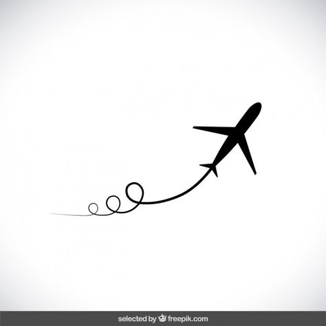 Airplane Icon, Flying Airplane, Airplane Vector, Airplane Tattoos, Airplane Art, Travel Icon, Travel Logo, Packing Tips For Travel, Travel Scrapbook