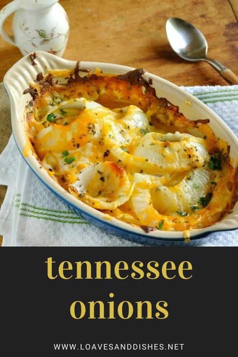 Southern Tennessee, Tennessee Onions, Vidalia Onion Recipes, Onion Casserole, Rocky Top Tennessee, Baked Onions, Vegan Probiotics, Vidalia Onion, Rocky Top