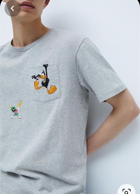 Marvin Martian, Adidas Logo Wallpapers, Duck T Shirt, Pocket Designs, Kids Dress Boys, Geometric Bird, Clothes Embroidery Diy, Cool Shirt Designs, Zara Portugal