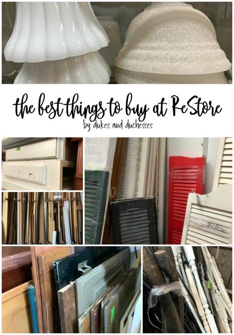 Creative Upcycling, Habitat Restore, Best Time To Buy, Family Tree Photo, Best Things To Buy, Used Cabinets, Habitat For Humanity Restore, Thrift Store Shopping, Thrift Store Decor