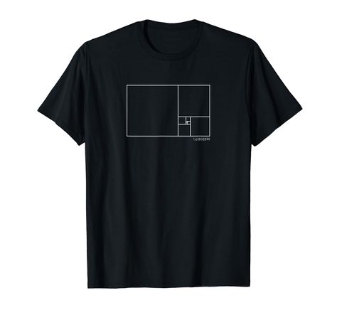 PRICES MAY VARY. This minimalistic design of the golden ratio is a perfect gift for all architects, architecture students, photographer or photography students loving proportion, geometry and the science of art. Show your passion in a minimalistic way. The graphic shows the proportion of the golden ratio with rectangles and additional the ratio number 1.61803399. The knowledge about these proportions are very important for architects and photography experts. Lightweight, Classic fit, Double-need Photographer Design, Photography Student, The Golden Ratio, Best T Shirt Designs, Tshirt Fashion, Golden Ratio, Architecture Student, Student Gift, Minimalistic Design