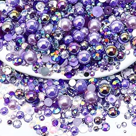 Amazon.com: TANOSII Sew on Rhinestones 100 PCS Mixed Shapes Glass Rhinestones Sew on Crystal Gems Mental Flatback with Silver Claw for Jewelry Crafts Clothes Shoes Costume Garment White Sparkle Image, Rhinestone Crafts, Shoe Nails, Sewing Trim, Clothes Crafts, Child Day, Crystal Gems, Face Art, Shades Of Purple