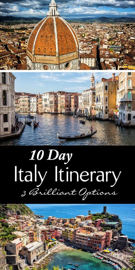 Things To See In Italy, Earth Trekkers, Italy Vacation Itinerary, 10 Days In Italy, Italy Tourism, Vacation Itinerary, Italy Itinerary, Explore Italy, Italy Tours