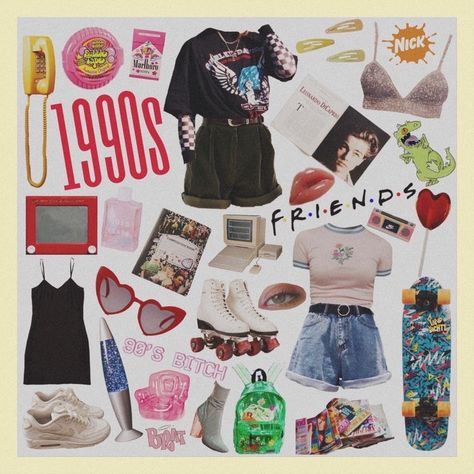 90/00 Aesthetic, 90s Outfits Aesthetic Vintage, 90s Graphic Tees Vintage Street Styles, 90s Aesthetic Moodboard, Vintage Moodboard Fashion, 90s Fashion Moodboard, 1990s Mom Fashion, 90s Mood Board Aesthetic, Anni 90 Aesthetic