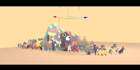 Eran Hilleli - artist Art Of The Title, Walking Together, Title Sequence, Epic Journey, Weird Creatures, Animation Film, Cinema 4d, Short Film, Just Go