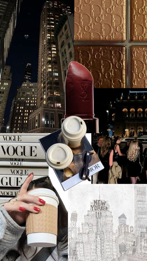 Vogue Collage, City Aesthetics, Aesthetics Fashion, New York Wallpaper, Fashion Vogue, New York Aesthetic, My Vibe, City Life, Gossip Girl