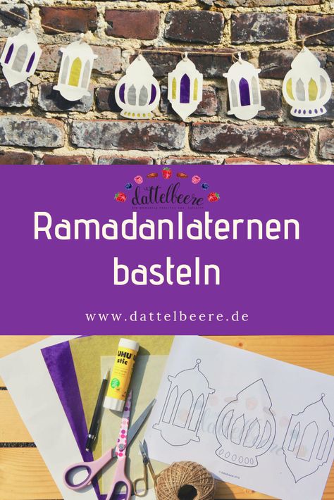 Du suchst eine Bastelidee für den Ramadan, die sich gleichermaßen als Dekoration verwenden lässt. Außerdem soll es eine Idee oder DIY sein, dass Du mit Kindern basteln kannst? Wie wäre es mit diesen wunderschönen Ramadanlaternen mit Transparentpapier als Girlande? Die Bastelvorlagen findest Du auf meinem Blog. Schau doch gerne vorbei und hole Dir noch viel mehr Inspiration für den Ramadan Ramadan Lanterns, Ramadan Kids, Aesthetic Bedroom Decor, Ramadan Activities, Ramadan Lantern, Garland Diy, Ramadan Decoration, Amor Quotes, Valentine Cards Handmade