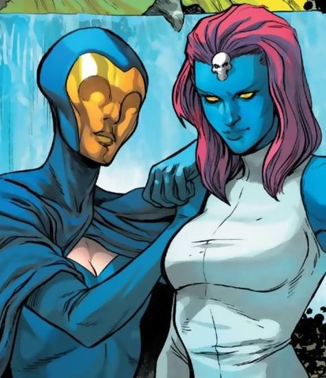 Destiny and Mystique from Inferno Vol 2 #4 Mystique Comic, Raven Darkhölme, Raven Darkholme, Mystique Marvel, Canon Event, Polaris Marvel, Marvel Couples, Comic Book Shop, Character Types