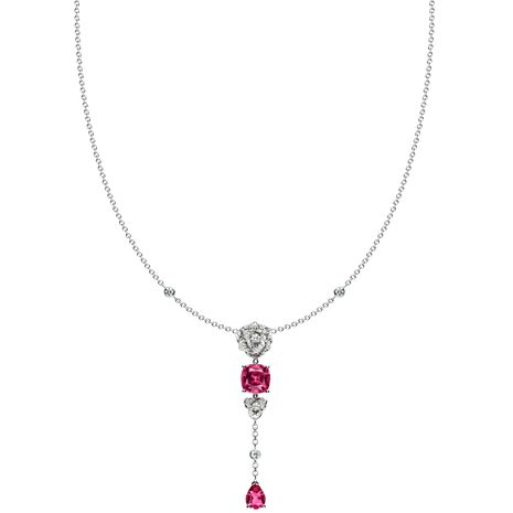 Piaget Rose, Piaget Jewelry, White Gold Set, Luxury Necklace, Rose Necklace, Tourmaline Necklace, Rose Gold Diamonds, Metal Necklaces, White Gold Diamonds