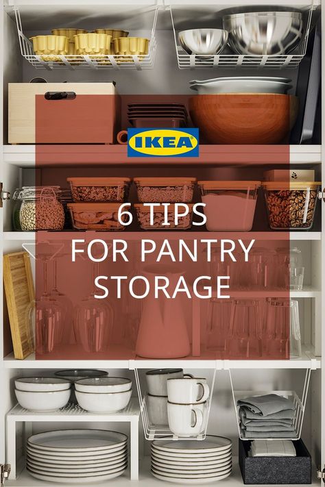 Maximize your pantry storage with these modern pantry organization ideas. Modern Pantry Organization, Pantry Storage Ideas, Ikea Pantry, Kitchen Pantry Organization, Modern Pantry, Pantry Organization Ideas, Organize Your Kitchen, Storage Tips, Pantry Storage