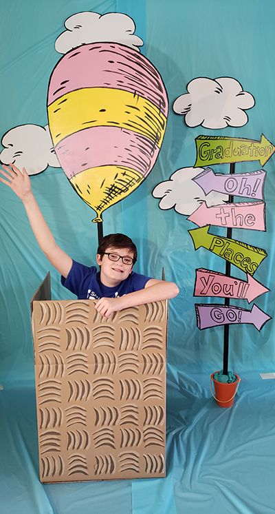 Dr Seuss Themed Party, Library Photo Booth Ideas, Dr Suess Oh The Places Youll Go Party, Dr Seuss Library Decorations, Dr Seuss Photo Booth Backdrop, Dr Seuss Decorations School, Dr Seuss Classroom Decor, Dr Seuss Week Decorations, Dr Suess Decorations Schools