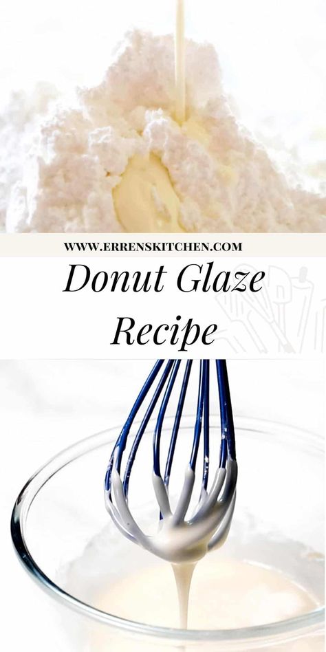 The perfect donut glaze recipe is essential to any home baker and with just a few simple ingredients, you'll be on your way! Thick Donut Glaze Recipe, Donut Vanilla Glaze Recipe, Glaze For Doughnuts Recipes, How To Make Doughnut Glaze, Donut Hole Glaze Recipe, Glaze For Donuts Recipe Easy, Thick Donut Glaze, Doughnuts Glaze Recipe, Easy Doughnut Glaze Recipe