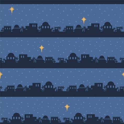 Bethlehem Silhouette Free Printable, Bethlehem Skyline Silhouette, Star Of Bethlehem Template Free Printable, Bethlehem Background, Bethlehem Backdrop, Bethlehem Silhouette, Nativity Illustration, Bethlehem Scene, Advent Windows