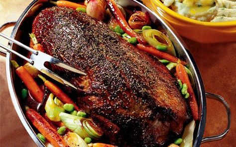 Traditional Pot Roast Recipe by Bord Bia - TheTaste.ie Silverside Roast, Silverside Recipe, Autumn Food, Irish Food, Roast Beef Recipes, Pot Roast Recipes, Creamy Mashed Potatoes, Roast Recipes, Roast Beef