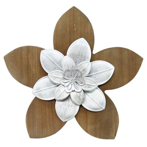 ACCENT WOOD ART15X14 Basement Bedroom, Rustic Flower, Bohemian Flowers, Rustic Flowers, Wooden Flowers, Picture Hanging, Flower Wall Decor, Flower Wall Art, Floral Wall Art