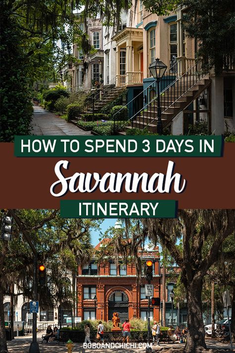 Savannah itinerary for a perfect Savannah trip Georgia Itinerary, Savannah Georgia Vacation, Savannah Georgia Travel, Savannah Tours, Charleston Vacation, Georgia Vacation, Visit Savannah, Downtown Savannah, Charleston Travel