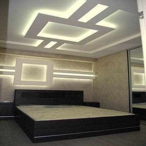 Pop up rectangular ceiling & Wall Beautiful false ceiling ideas for enhancing the look for your rooms. Do it the best way with Freshhomez. False ceiling not only looks pretty but take your room to a level up without doing much! Contemporary False Ceiling, Gypsum Ceiling Design, Plafon Gypsum, False Ceiling Bedroom, False Ceiling Living Room, Pop False Ceiling Design, Living Room Light Fixtures, House Ceiling Design, Pop Ceiling Design