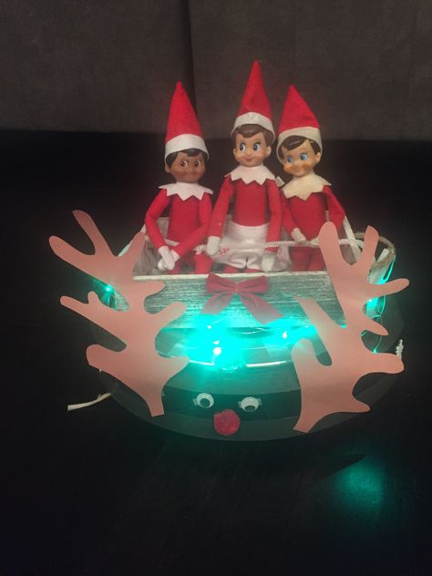 Elf on Shelf ride the Roomba Elf On The Shelf Roomba, Elf 2023, Rocking Around The Christmas Tree, Elf On Shelf, Elf Activities, The Elf, On The Shelf, Ping Pong, Elf On The Shelf