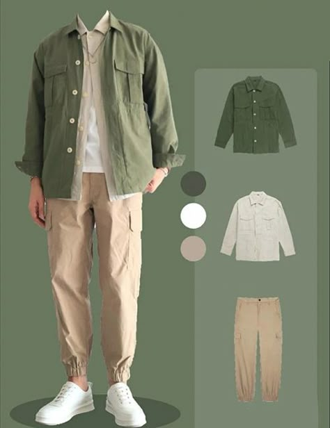 9 Men’s Style Outfits Every Guy Should Look At For Inspiration – OnPointFresh Green Pants Outfit Men, Green Shoes Outfit, Minimalist Fashion Men, Stylish Men Casual, Mens Trendy Outfits, Street Style Outfits Men, Mens Casual Dress Outfits, Men Stylish Dress, Guys Clothing Styles