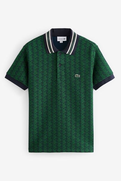 Lacoste Outfit, Mens Lacoste, Guys Fashion Casual, Green Polo Shirt, Polo Shirt Outfits, Mens Smart Casual Outfits, Polo Shirt Design, Classy Outfits Men, Tee Shirt Fashion