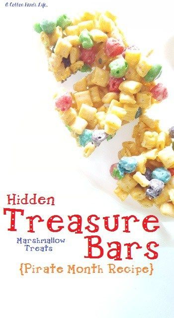 Pirate Themed Food, Pirate Snacks, Baked Fudge Recipe, Safari Party Foods, Marshmallow Treats Recipe, Cereal Aisle, Pirate Food, No Bake Fudge, 2 Ingredient Fudge