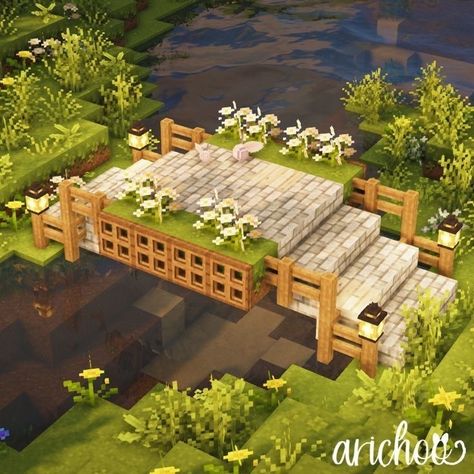 Construction Minecraft, Minecraft Welten, Minecraft Garden, Case Minecraft, Minecraft Decoration, Rumah Minecraft Sederhana, Minecraft Structures, Minecraft House Plans, Bangunan Minecraft