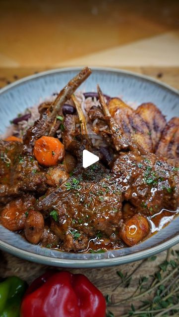 Stewed Lamb Chops, Brown Stew Lamb Chops, Bone In Lamb Chop Recipes, Curry Lamb Chops Recipe, Jerk Lamb Chops, Easy Lamb Chop Recipes, Easy Lamb Chops, Baked Lamb Chops, Jamaican Seasoning